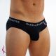 Bum Chums Cotton Hipster Brief - Black - M